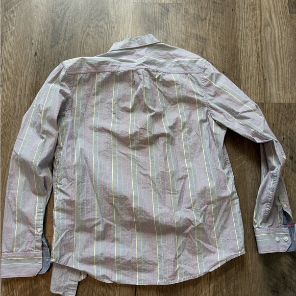 Penguin Striped Button-Up Shirt - Picture 4 of 4